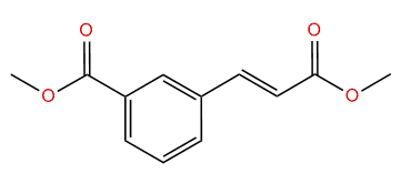 Methyl m-methoxy carbonylcinnamate